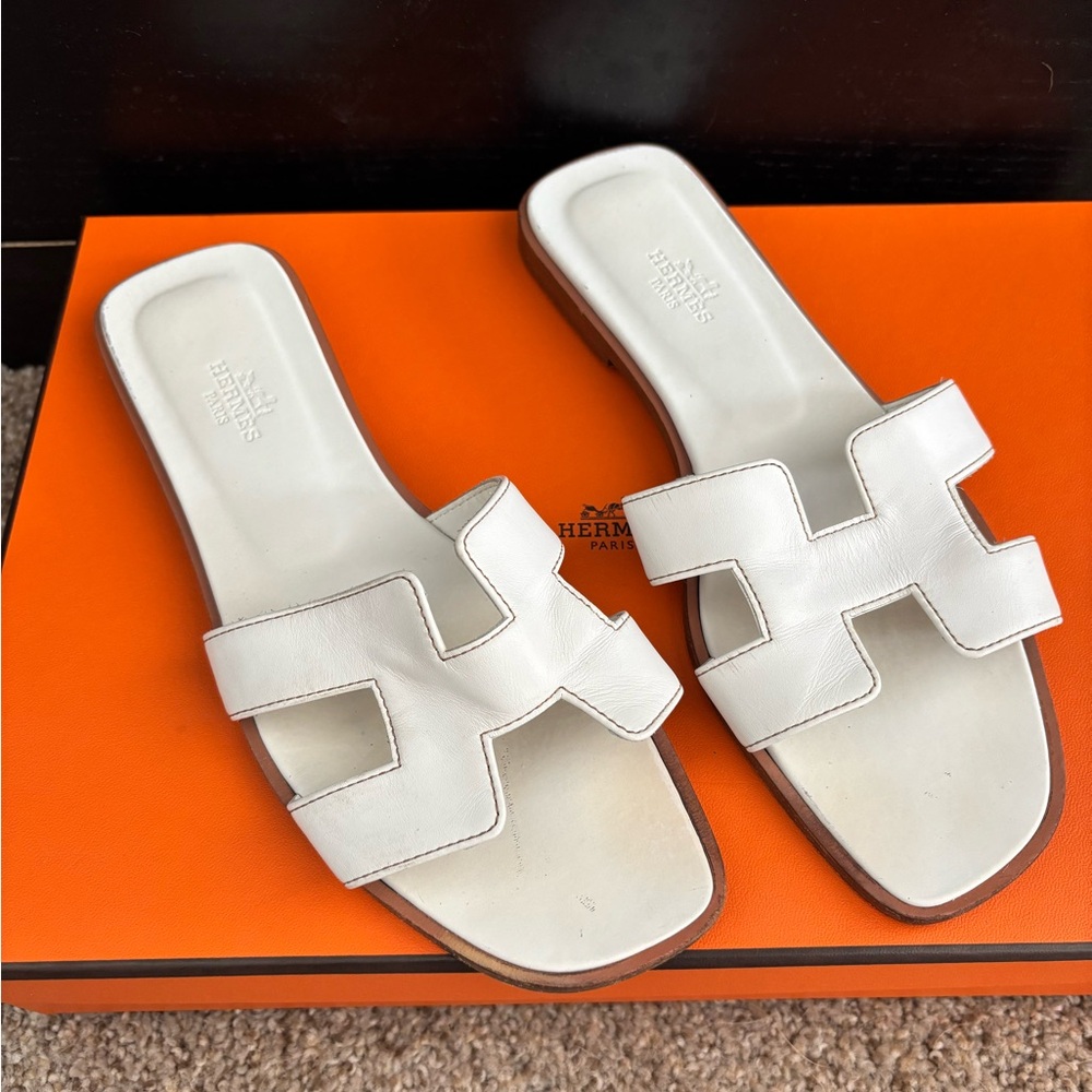 Hermes Oran Sandals